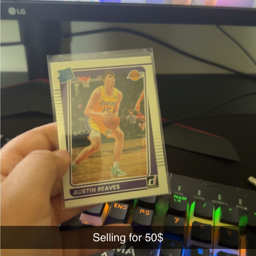 Basketball austin reaves card